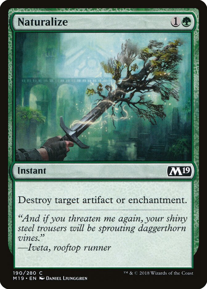 Naturalize (190) - Core Set 2019 (M19)