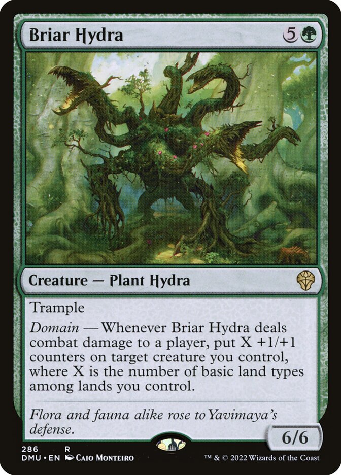 Briar Hydra (286) - Dominaria United (DMU)