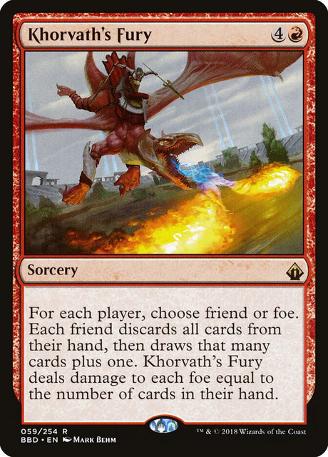 Khorvath's Fury (59) - Battlebond (BBD)