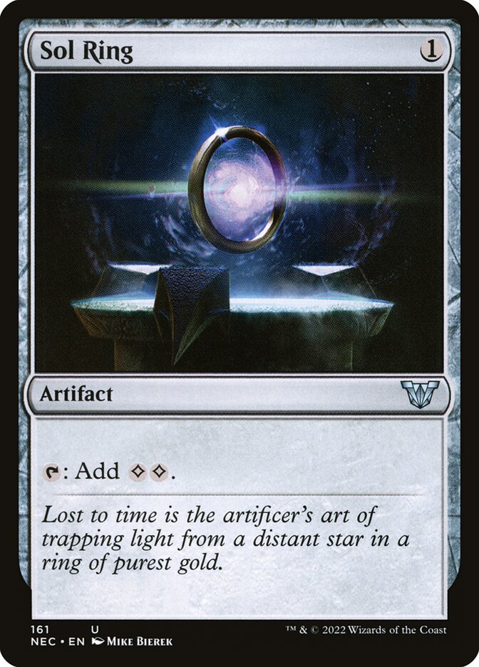 Sol Ring (161) - Neon Dynasty Commander (NEC)