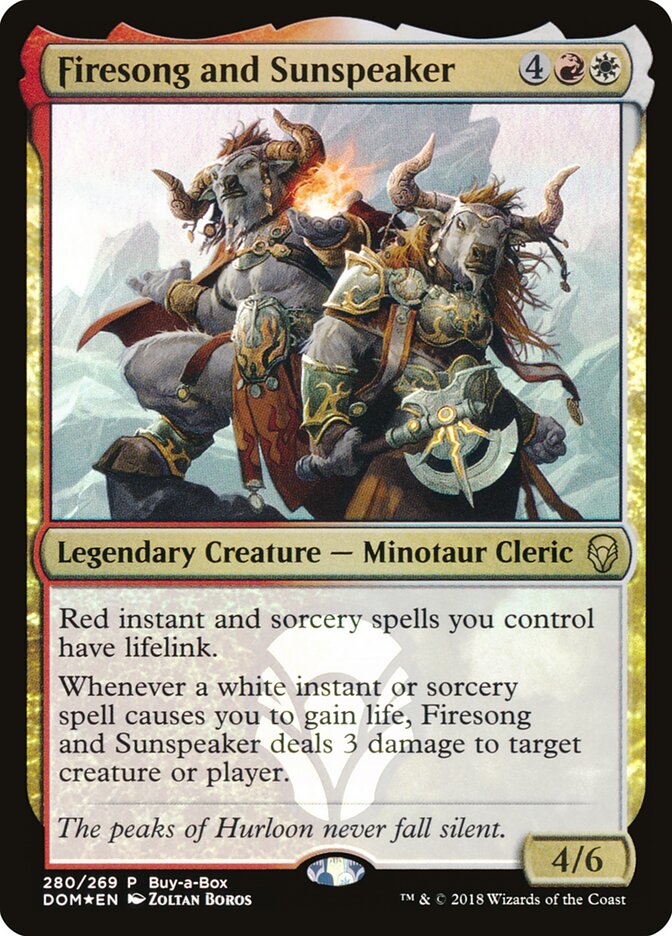 Firesong and Sunspeaker (280) - Dominaria (DOM)