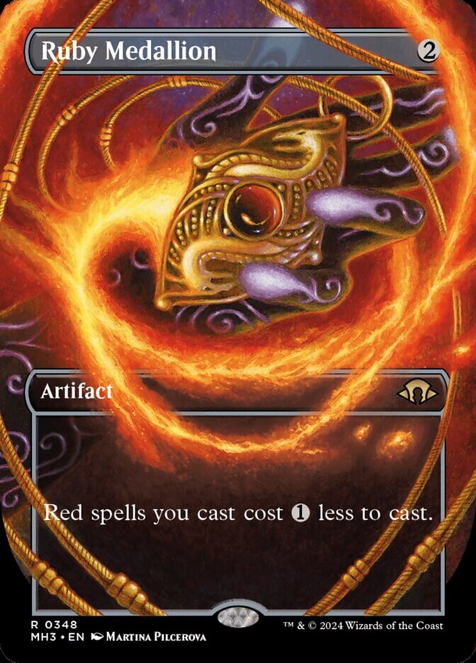 Ruby Medallion - [Borderless] Modern Horizons 3 (MH3)