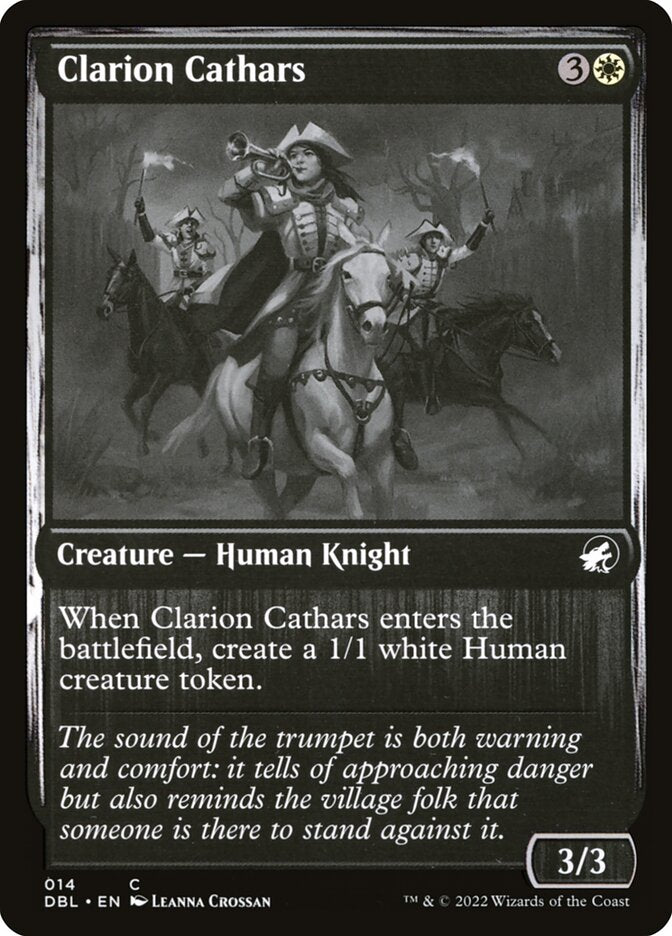 Clarion Cathars (14) - Innistrad: Double Feature (DBL)