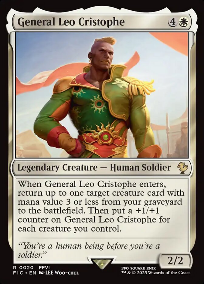 General Leo Cristophe (20) - Final Fantasy Commander (FIC)