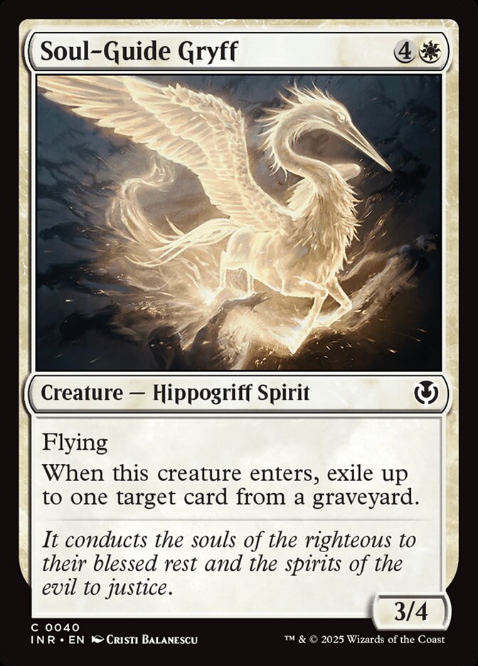 Soul-Guide Gryff - Innistrad Remastered (INR)