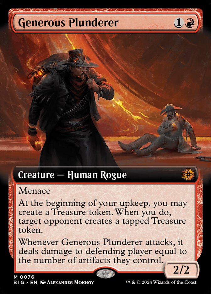 Generous Plunderer (76) - The Big Score (BIG)