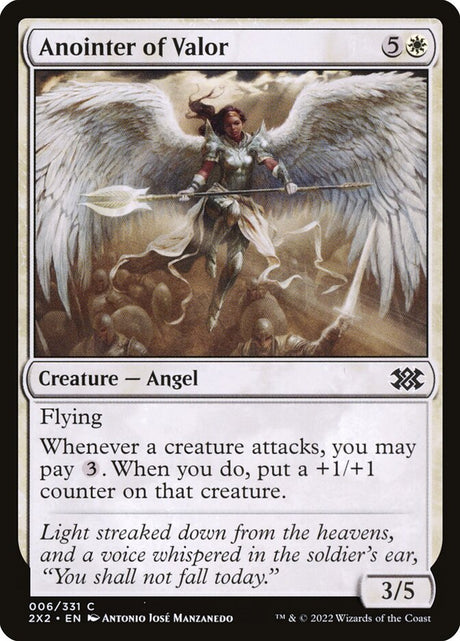 Anointer of Valor (6) - Double Masters 2022 (2X2)