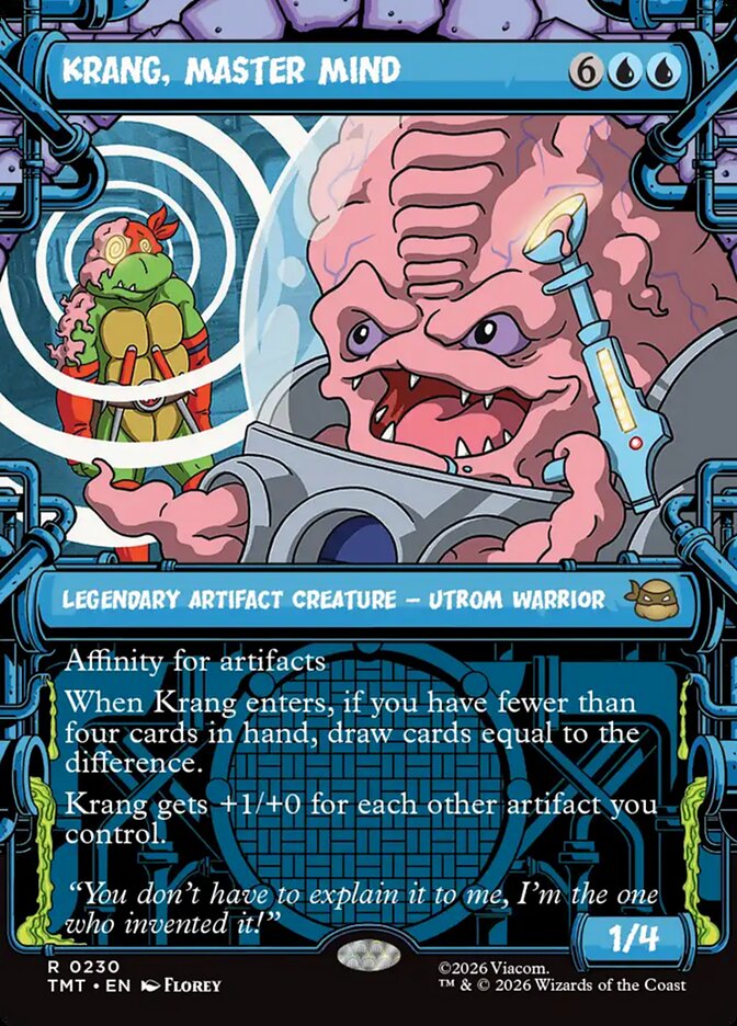 Krang, Master Mind (230) - Teenage Mutant Ninja Turtles (TMT)