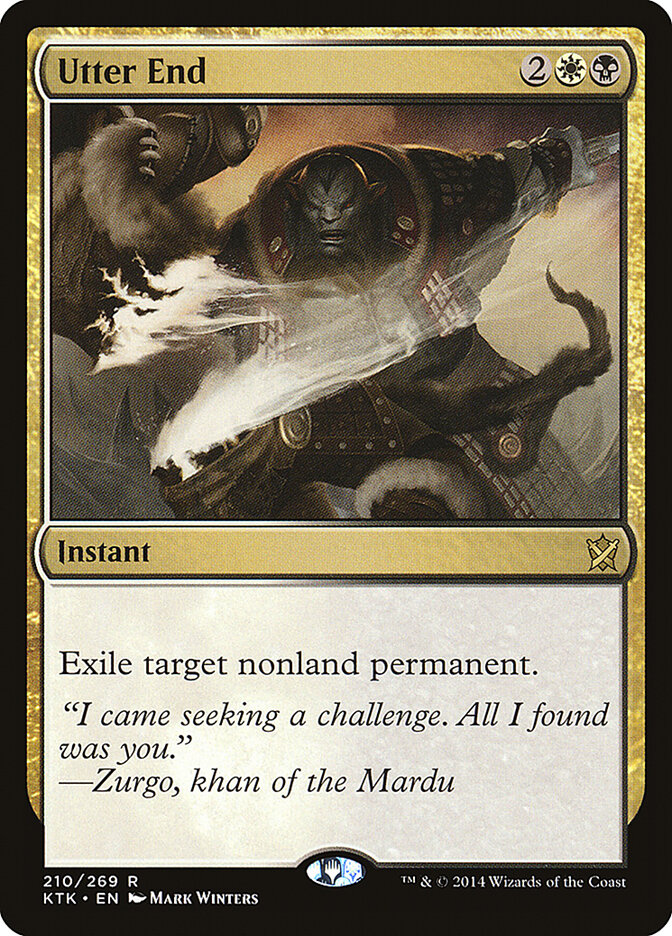 Utter End (210) - Khans of Tarkir (KTK)