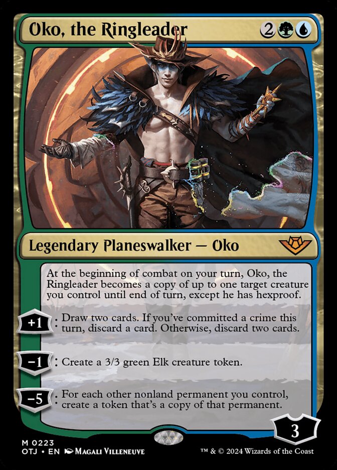 Oko, the Ringleader - [Foil] Outlaws of Thunder Junction (OTJ)