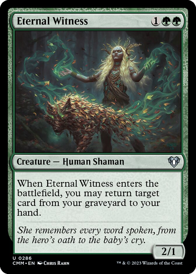 Eternal Witness (286) - Commander Masters (CMM)