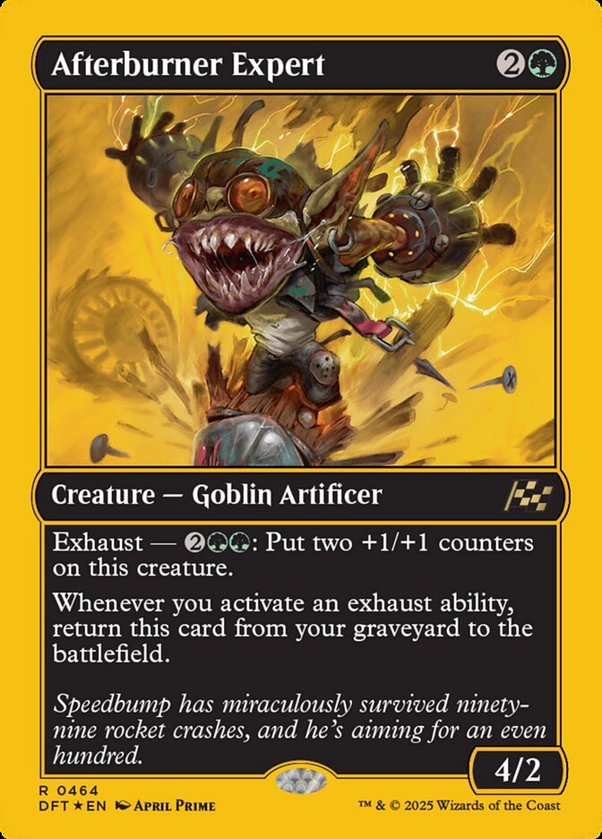 Afterburner Expert - [First Place Foil] Aetherdrift (DFT)