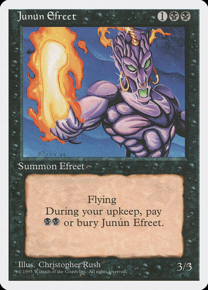 Junún Efreet (143) - Fourth Edition (4ED)