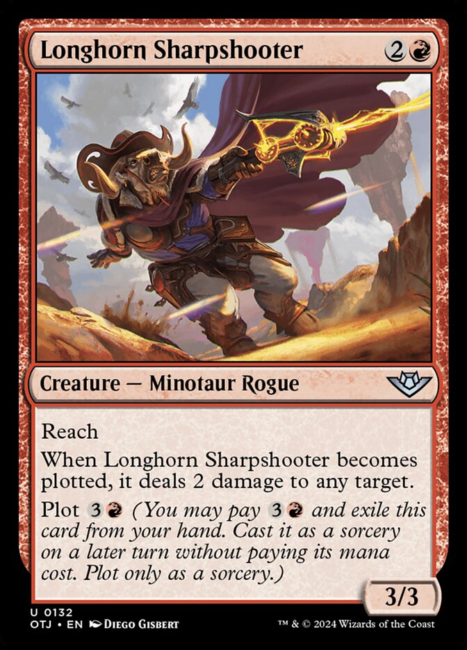 Longhorn Sharpshooter - Outlaws of Thunder Junction (OTJ)