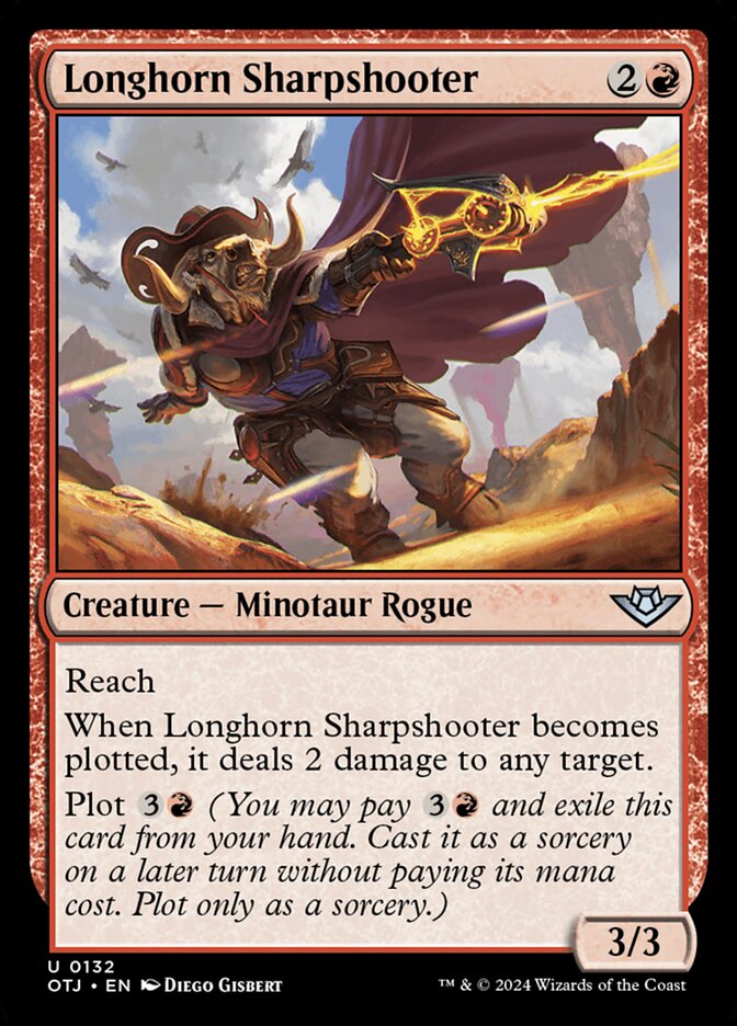 Longhorn Sharpshooter (132) - Outlaws of Thunder Junction (OTJ)