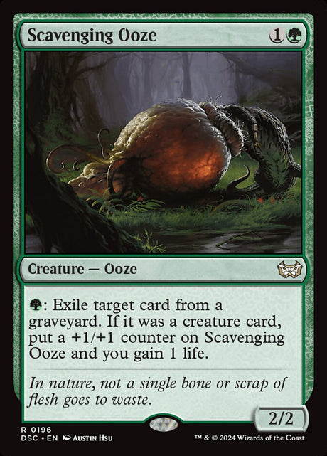 Scavenging Ooze (196) - Duskmourn: House of Horror Commander (DSC)