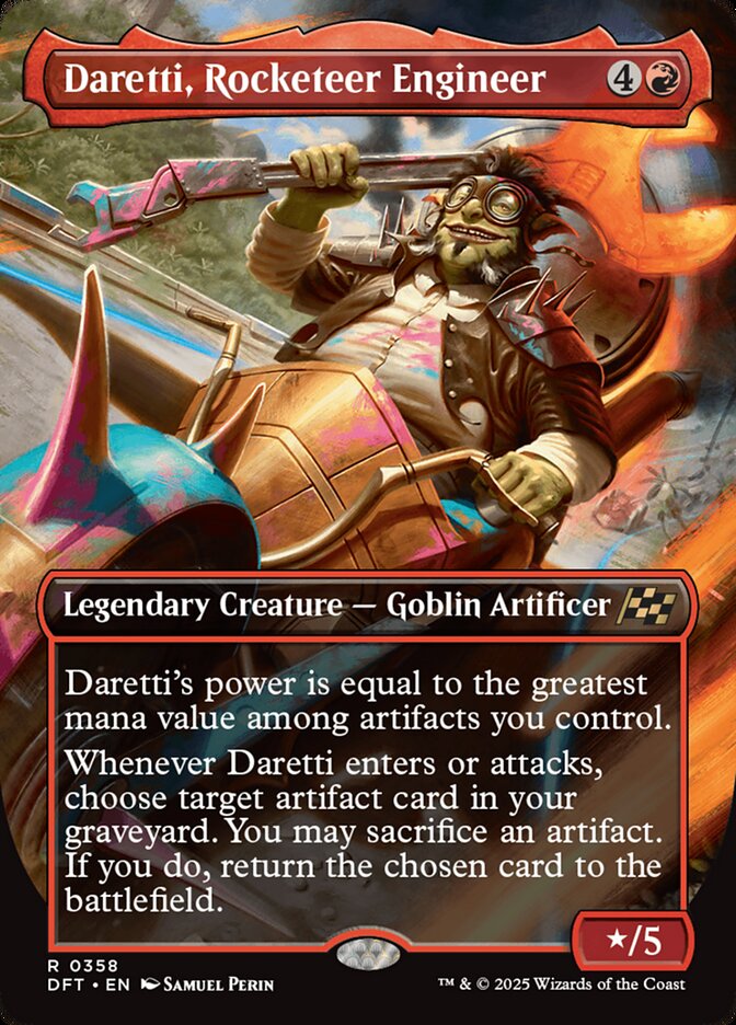 Daretti, Rocketeer Engineer - [Borderless] Aetherdrift (DFT)
