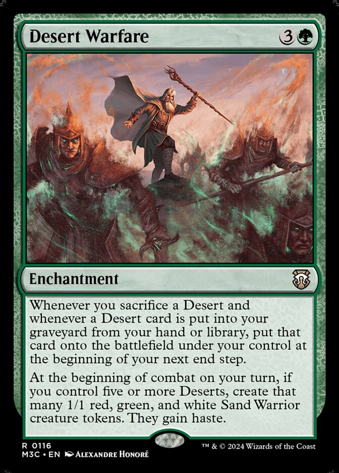 Desert Warfare - [Foil] Modern Horizons 3 Commander (M3C)