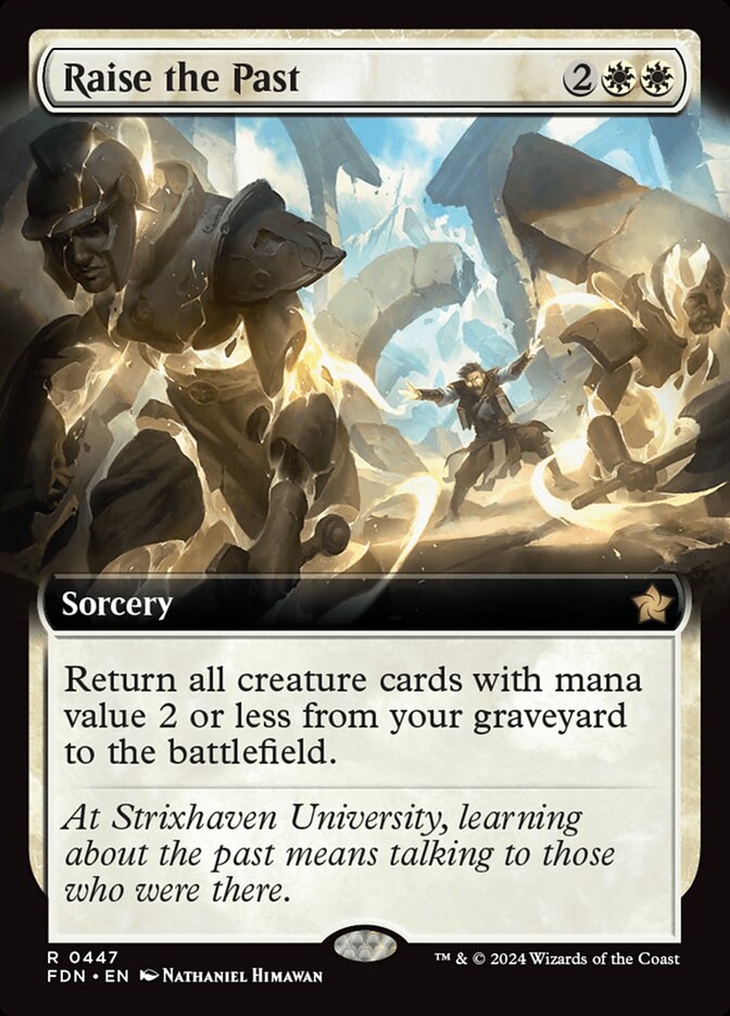 Raise the Past - [Extended Art] Foundations (FDN)