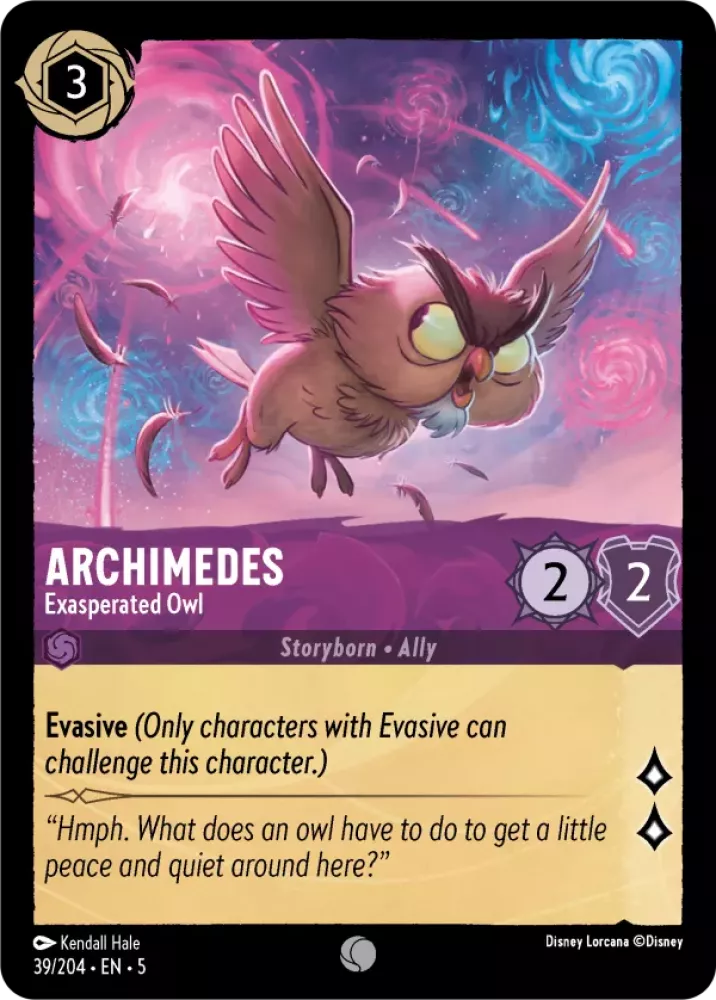 Archimedes - Exasperated Owl - Shimmering Skies (5)