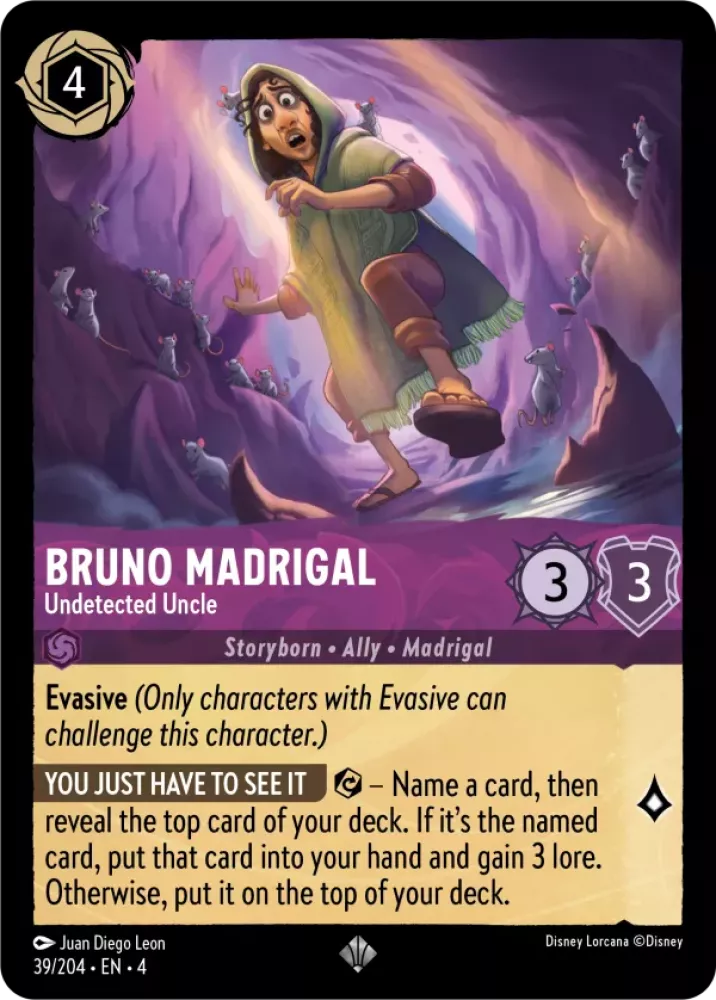 Bruno Madrigal - Undetected Uncle - [Foil] Ursula's Return (4)