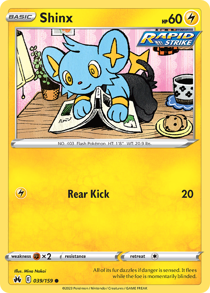 Shinx (39/159) - Crown Zenith (CRZ)