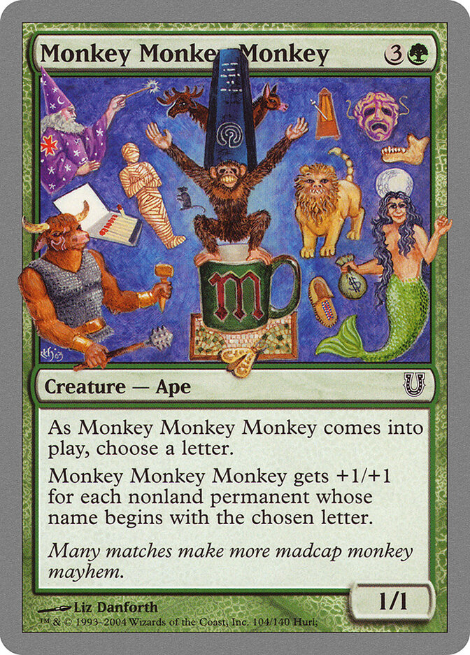 Monkey Monkey Monkey (104) - Unhinged (UNH)