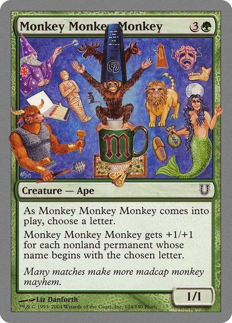 Monkey Monkey Monkey (104) - Unhinged (UNH)