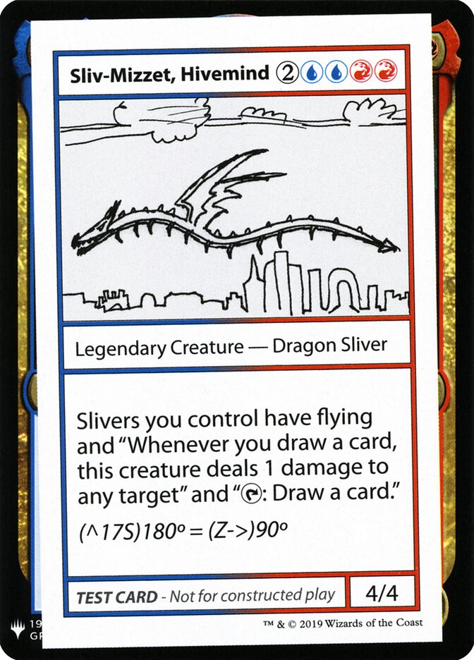 Sliv-Mizzet, Hivemind (99) - Mystery Booster Playtest Cards 2019 (CMB1)