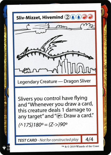 Sliv-Mizzet, Hivemind (99) - Mystery Booster Playtest Cards 2019 (CMB1)