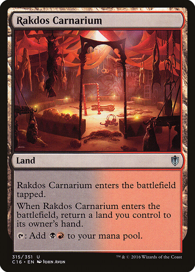 Rakdos Carnarium (315) - Commander 2016 (C16)