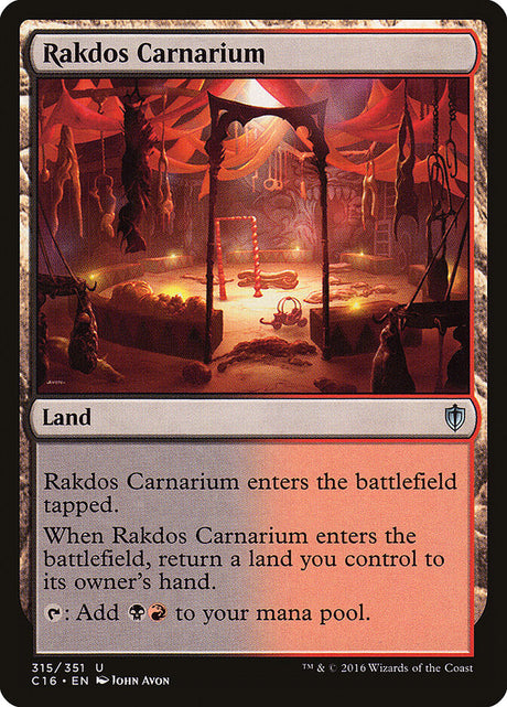 Rakdos Carnarium (315) - Commander 2016 (C16)