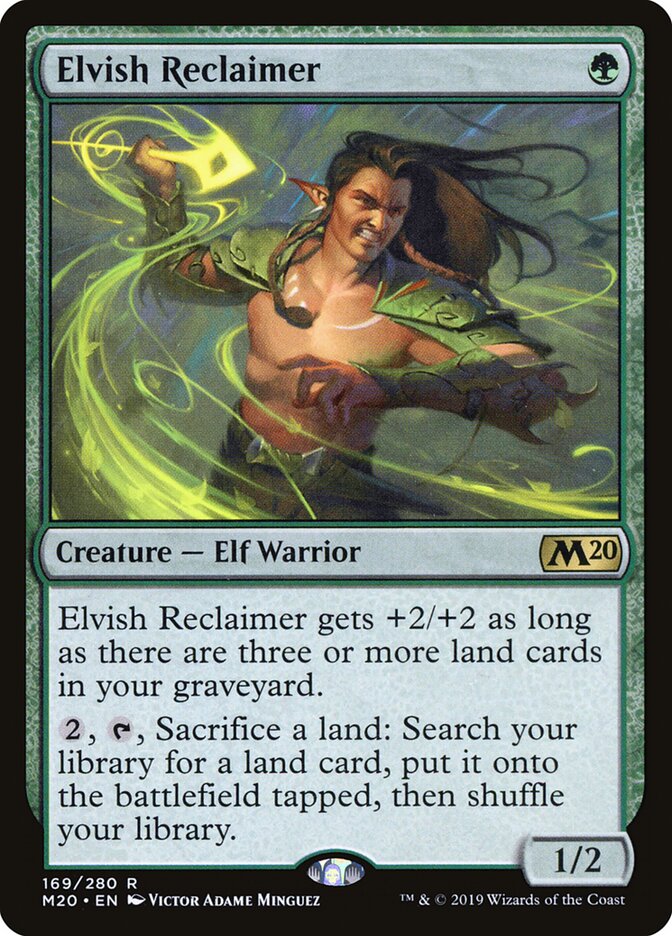 Elvish Reclaimer (169) - Core Set 2020 (M20)