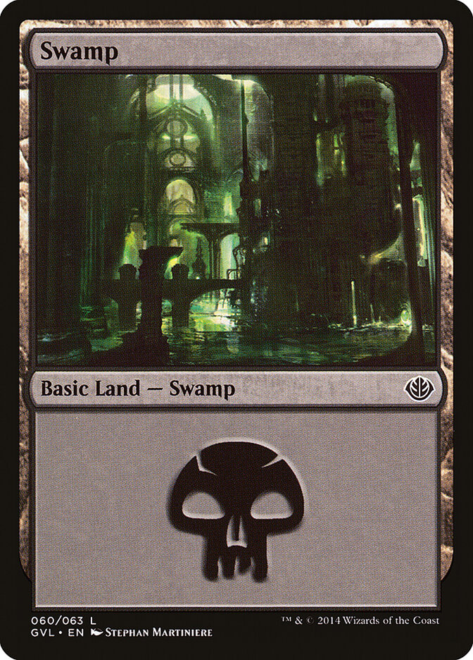 Swamp (60) - Duel Decks Anthology: Garruk vs. Liliana (GVL)