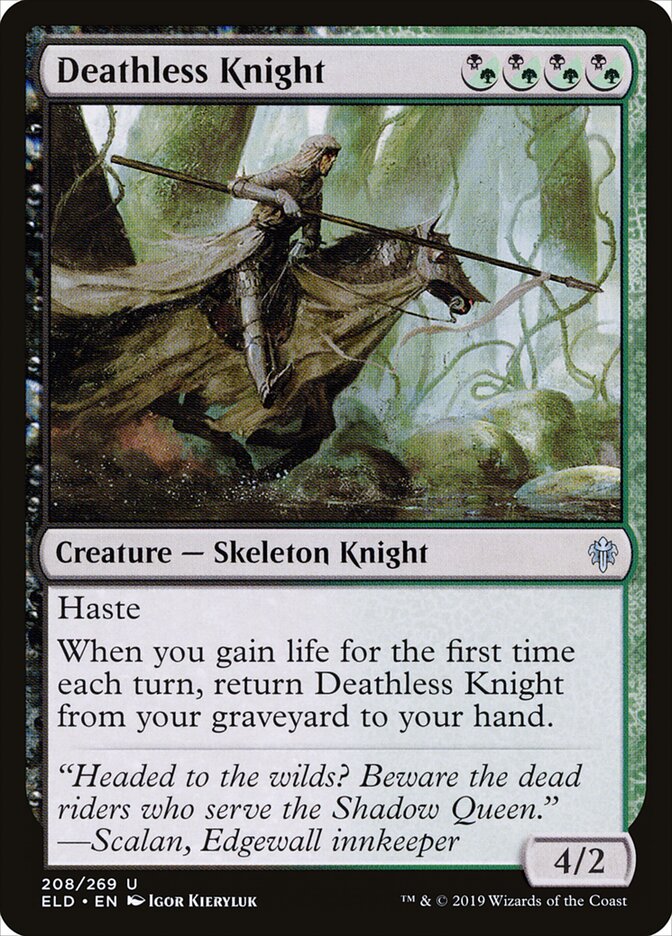 Deathless Knight (208) - Throne of Eldraine (ELD)