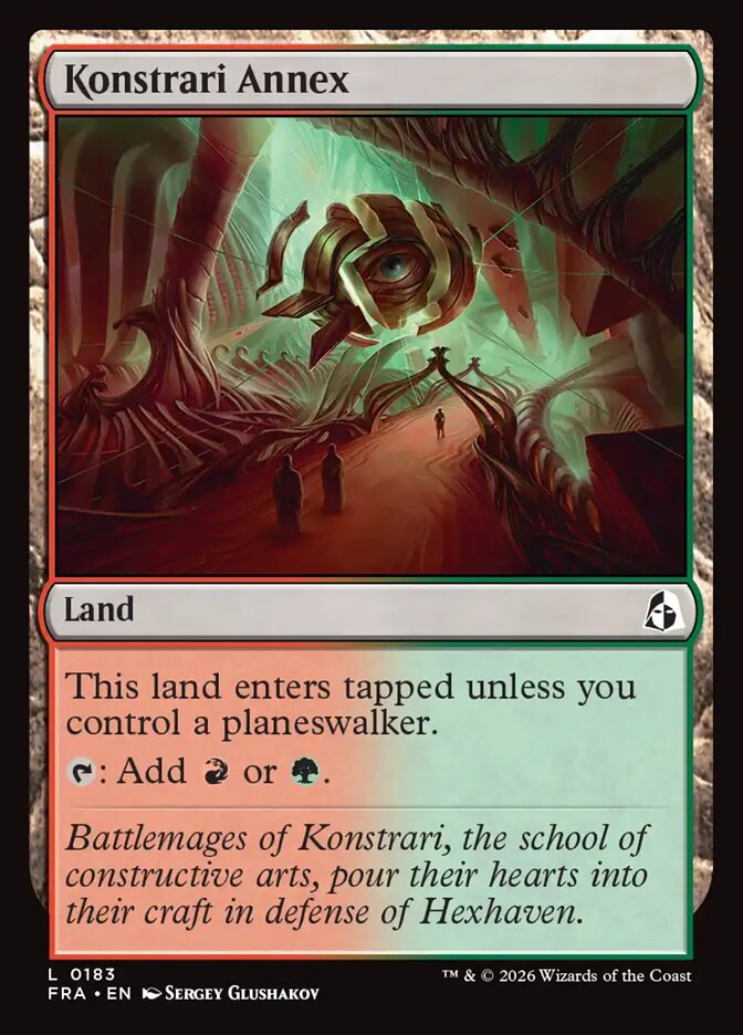 Konstrari Annex (183) - Reality Fracture (FRA)