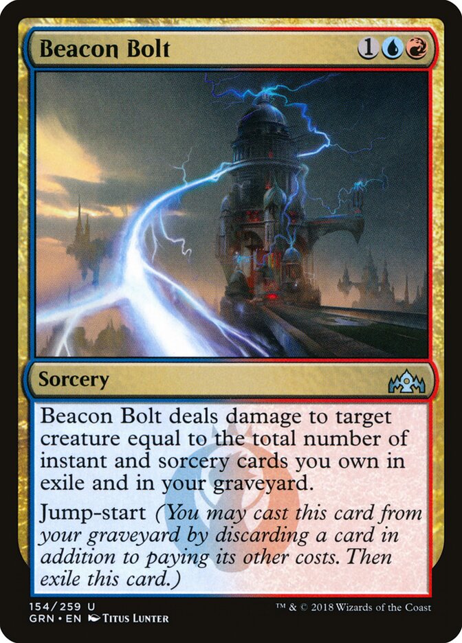 Beacon Bolt (154) - Guilds of Ravnica (GRN)
