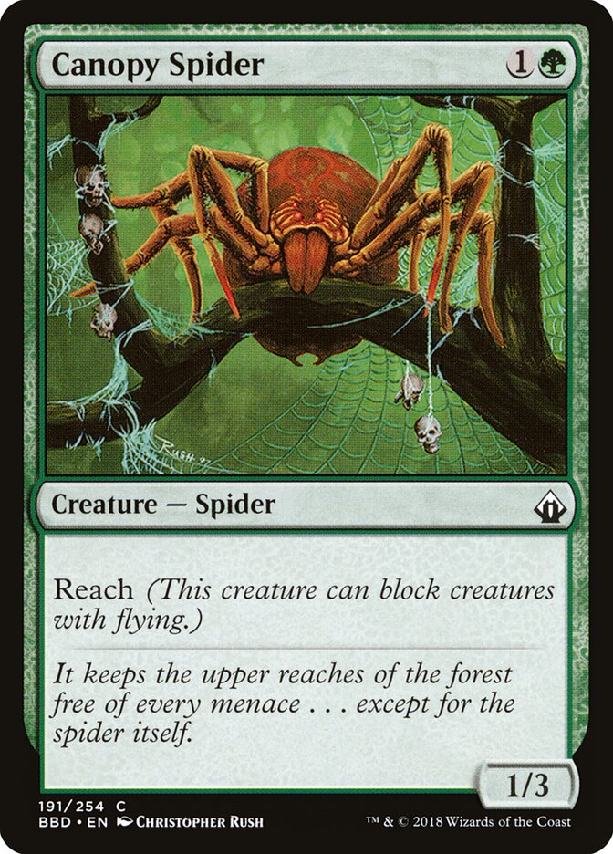 Canopy Spider (191) - Battlebond (BBD)