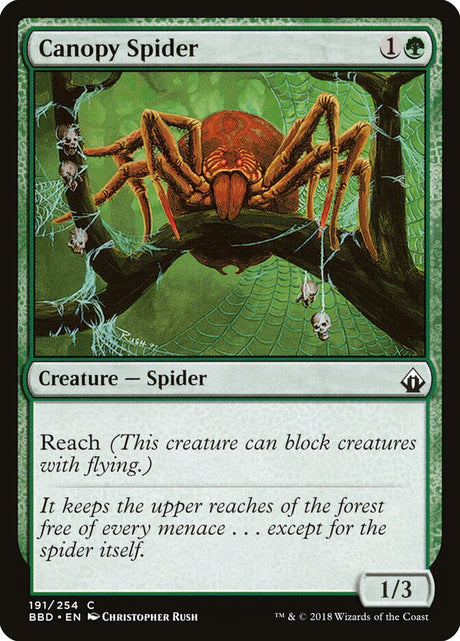 Canopy Spider (191) - Battlebond (BBD)