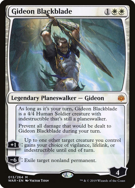 Gideon Blackblade (13) - War of the Spark (WAR)