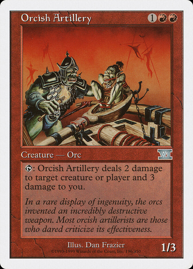 Orcish Artillery (196) - Classic Sixth Edition (6ED)