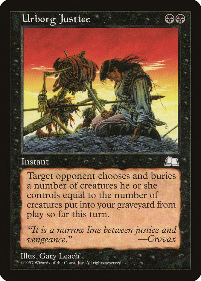 Urborg Justice (84) - Weatherlight (WTH)