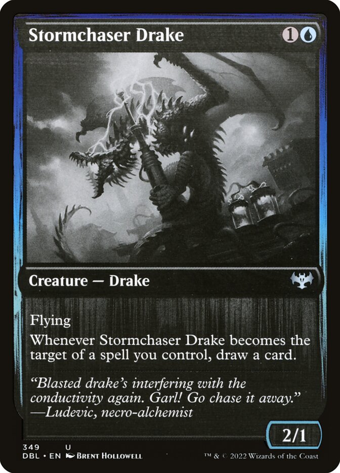 Stormchaser Drake - [Foil] Innistrad: Double Feature (DBL)