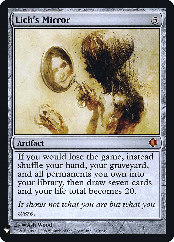 Lich's Mirror (ALA-210) - The List (PLST)