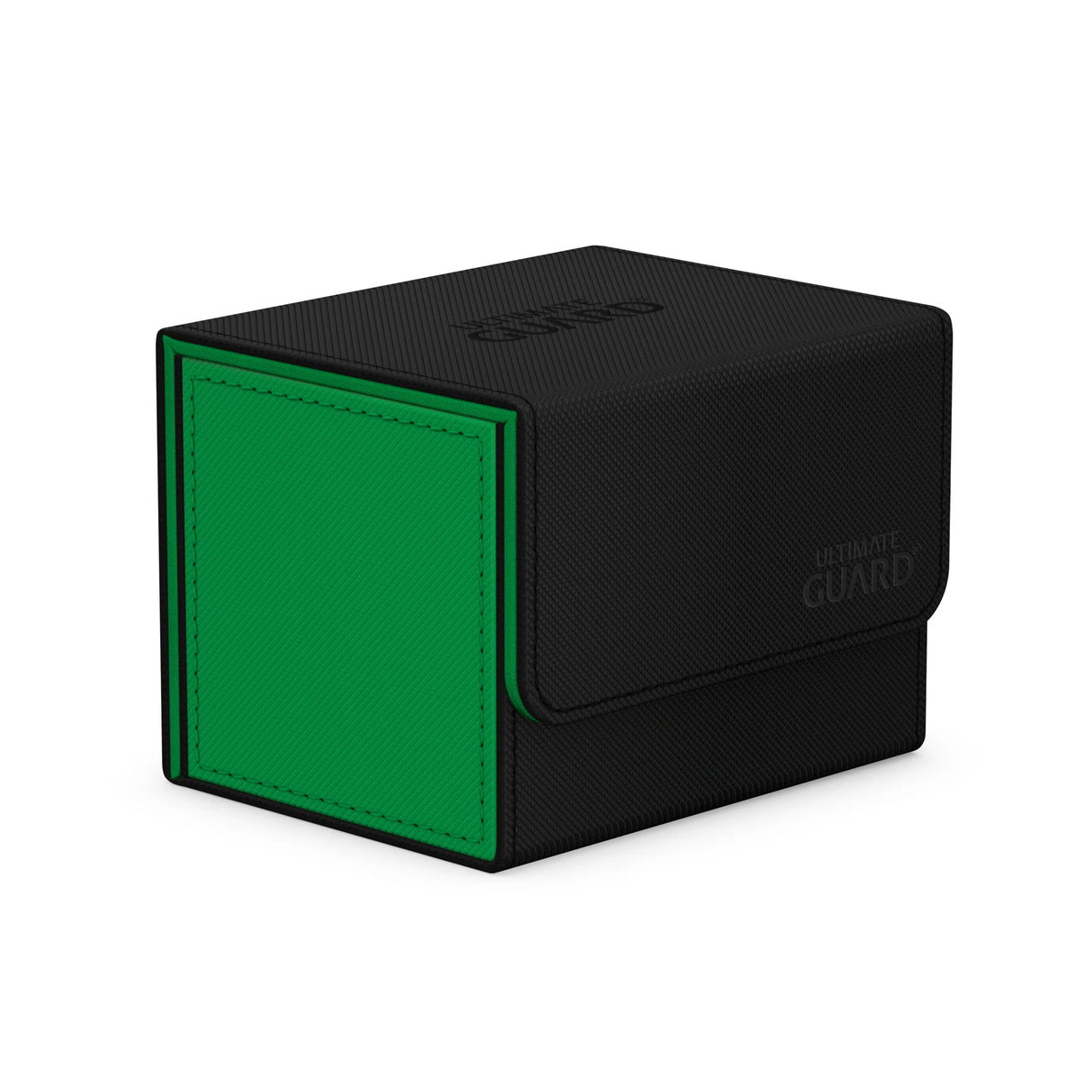 100+ Sidewinder Synergy Deck Box by Ultimate Guard - Black / Green