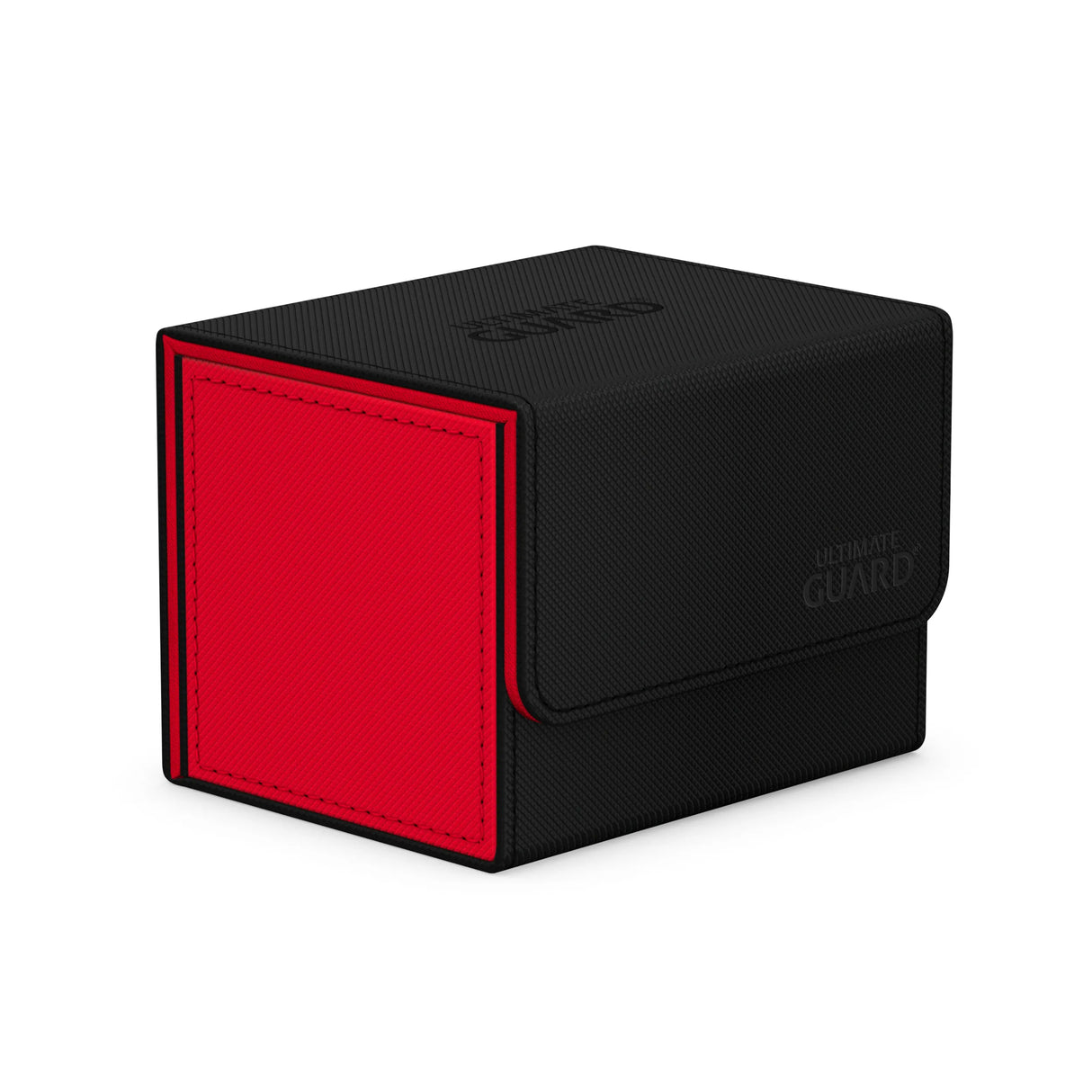 100+ Sidewinder Synergy Deck Box by Ultimate Guard - Black / Red