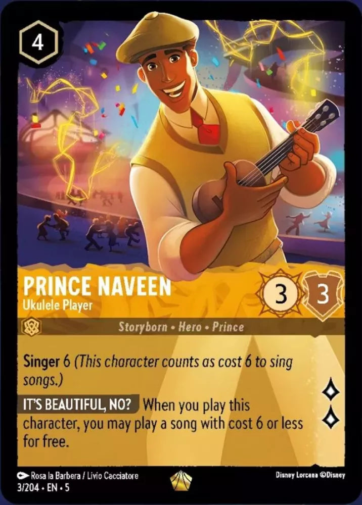 Prince Naveen - Ukulele Player - [Foil] Shimmering Skies (5)