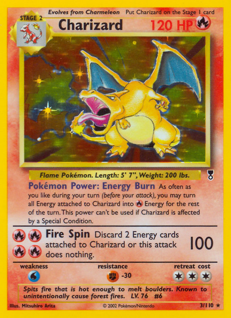 Charizard (3/110) - Legendary Collection (LC)