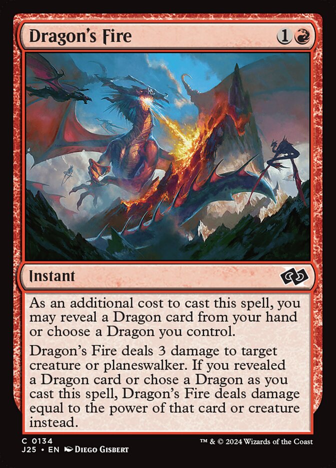 Dragon's Fire (134) - Foundations Jumpstart (J25)