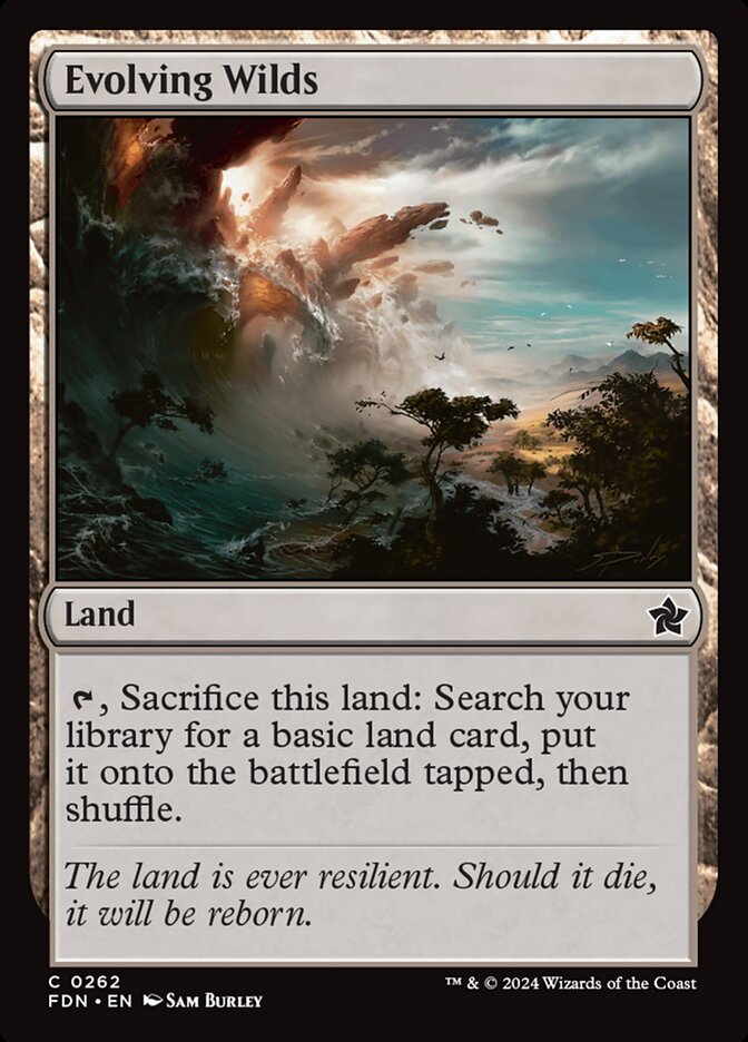 Evolving Wilds (262) - Foundations (FDN)